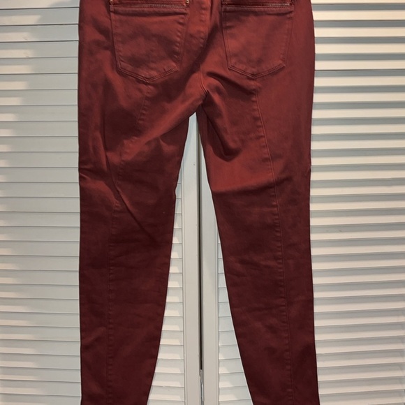 White House Black Market Rust skimmer jeans women’s size 4 NWT - Picture 8 of 11